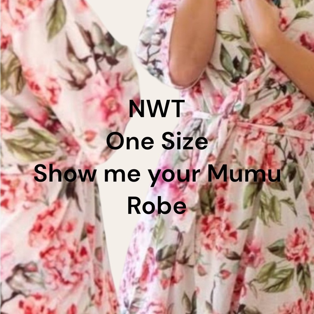 NWT Show me your Mumu robe. OS